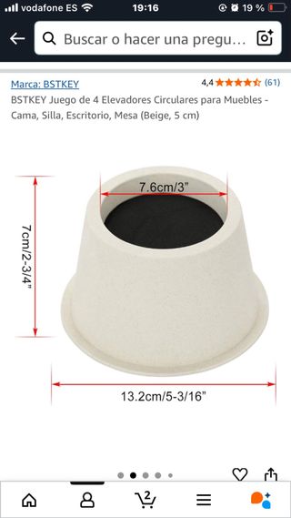 BSTKEY Elevadores Muebles (4uds)