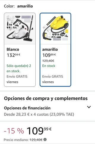 Limpiador de vapor multiusos. Nuevo sin estrenar