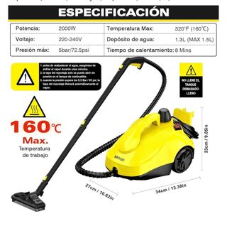 Limpiador de vapor multiusos. Nuevo sin estrenar