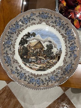 Plato Cartuja Sevilla Viejo Molino