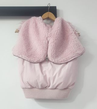 Chaleco rosa niña - acolchado