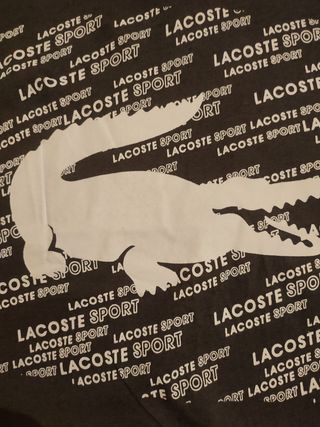 Camiseta Lacoste Sport talla s nunca utilizada