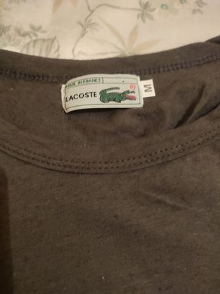 Camiseta Lacoste Sport talla s nunca utilizada