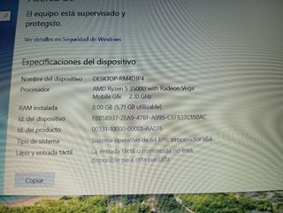 Portátil Lenovo Gris Plata