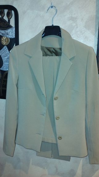 Traje Doregati beige - Talla M