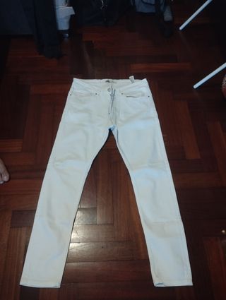 Pantalones Zara blancos - Hombre