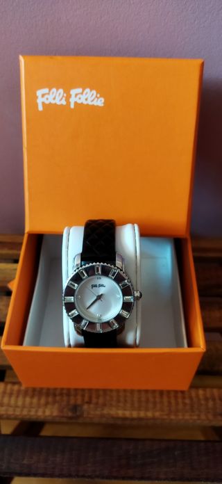 Reloj Folli Follie - Negro y Plata