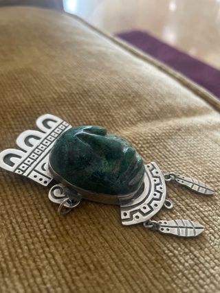 Colgante azteca plata | México