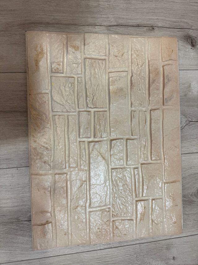 Revestimiento pared efecto piedra