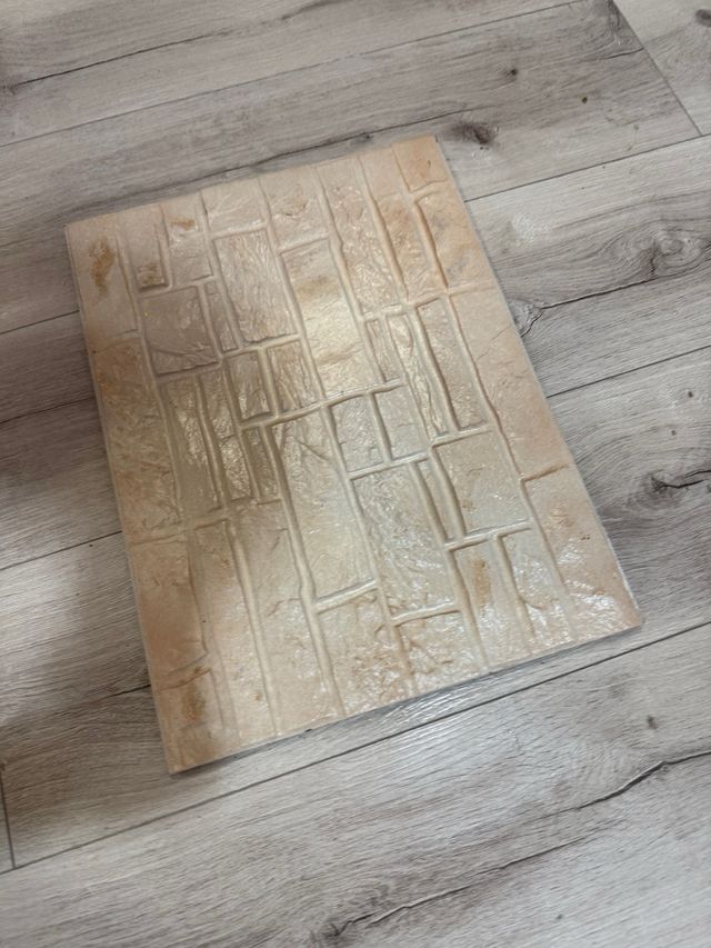 Revestimiento pared efecto piedra