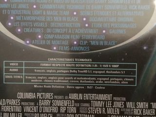 Pack Blu-ray MIB I & II (Men in Black)