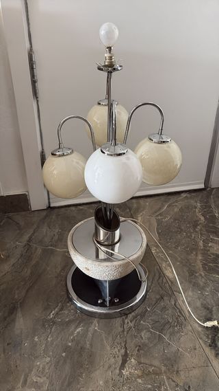 Lámpara vintage 60s-70s antigua