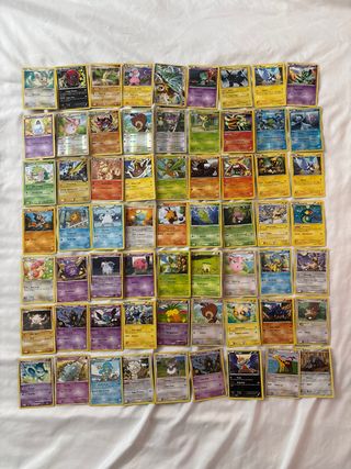 Pack de 159 Cartas Pokémon - Ediciones 2008-2012