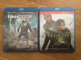 Blu-ray: Hancock & After Earth sin dvd
