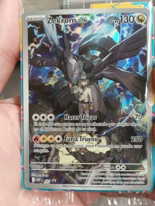 Héroes ascendentes Promo Zekrom de N ( SELLADA ).
