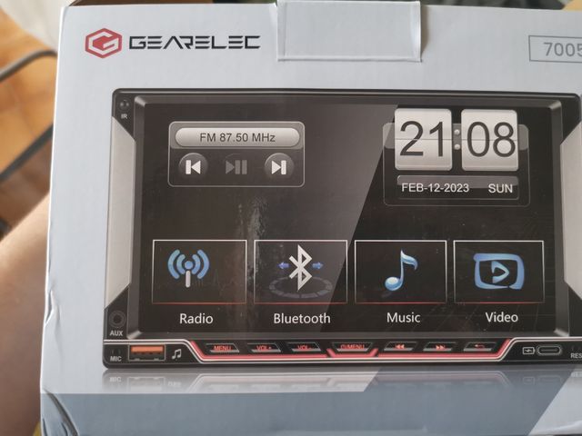 Radio Coche Android 7" Gearlec