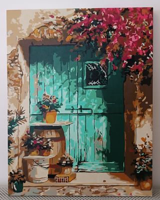 Cuadro canvas pintado a mano