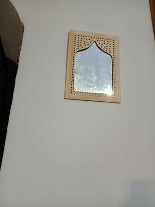 Espejo marroquí beige