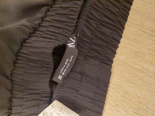 2 Pantalones Cargo Zara S - Negro y Rosa