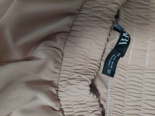 2 Pantalones Cargo Zara S - Negro y Rosa