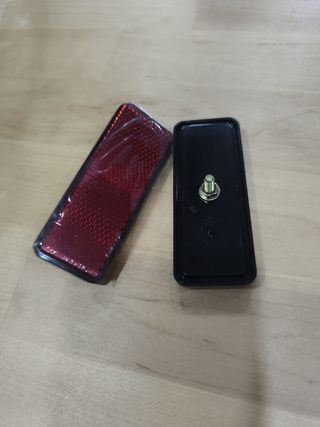 2 Catadióptricos rojos para moto
