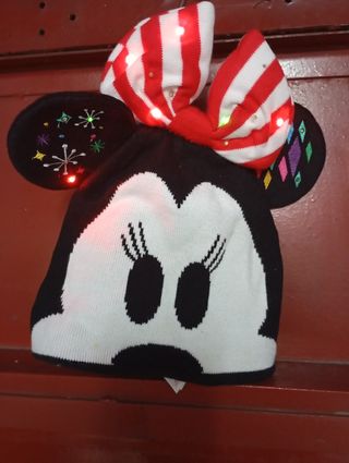 Gorro Minnie Mouse Disney c/luces