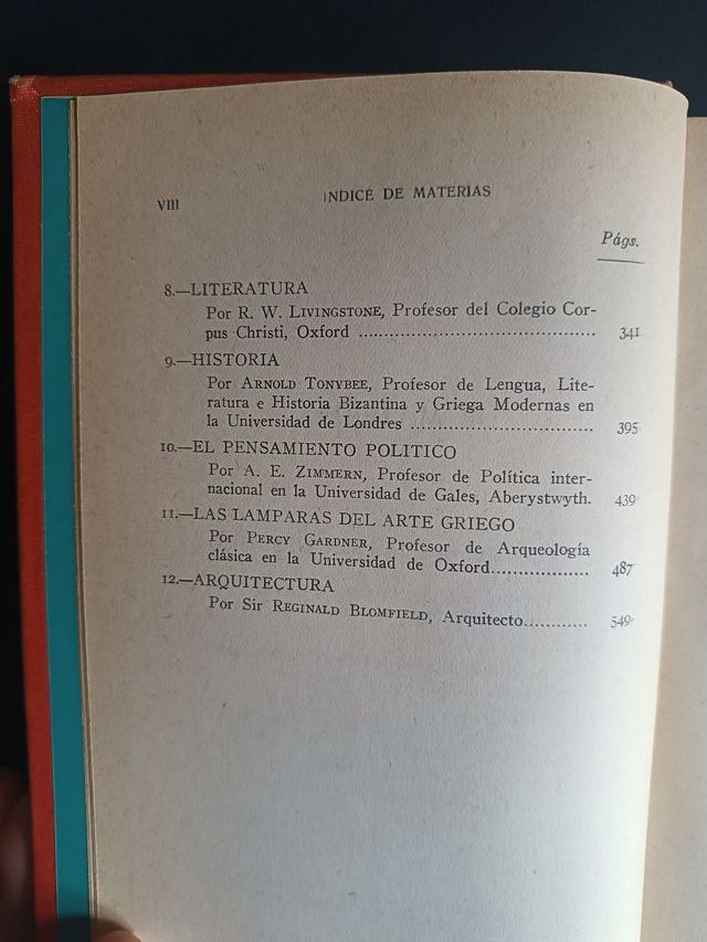 El legado de Grecia - Sir Richard Livingston