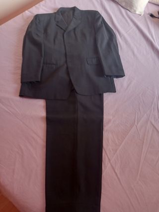 Traje Negro Caballero pantalón largo 96cm