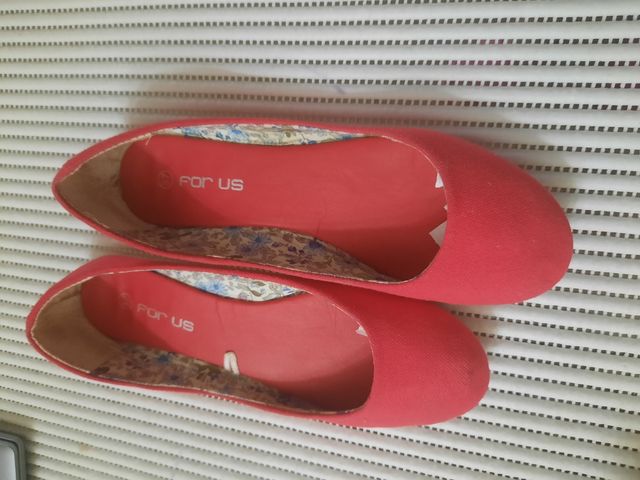 Zapatillas niña -  rosas