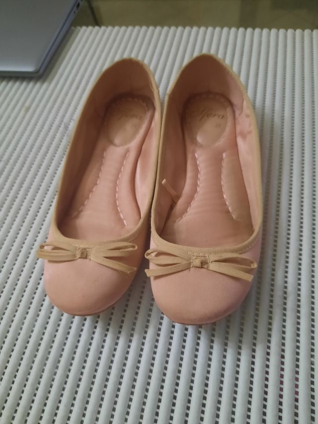 Zapatillas niña -  rosas
