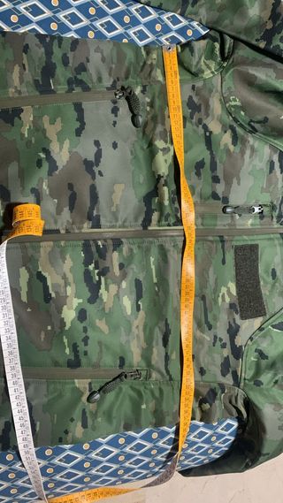 Forro Polar Militar Verde Talla S