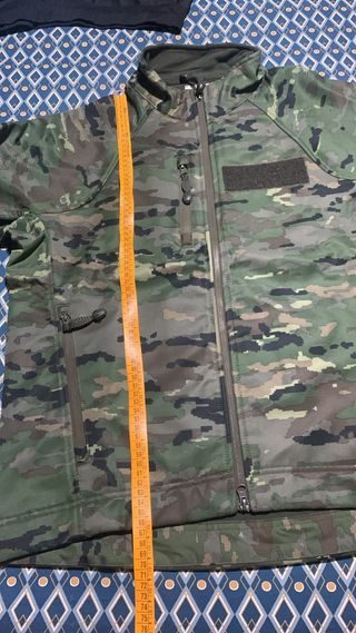 Forro Polar Militar Verde Talla S