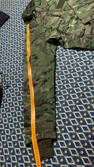 Forro Polar Militar Verde Talla S