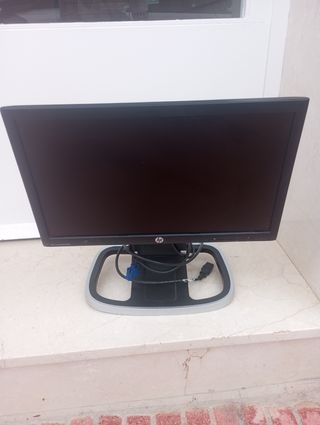 Monitor HP 22" - Pantalla negra