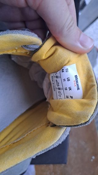 Scarpe Blauer Uomo 41 Grigio/Giallo