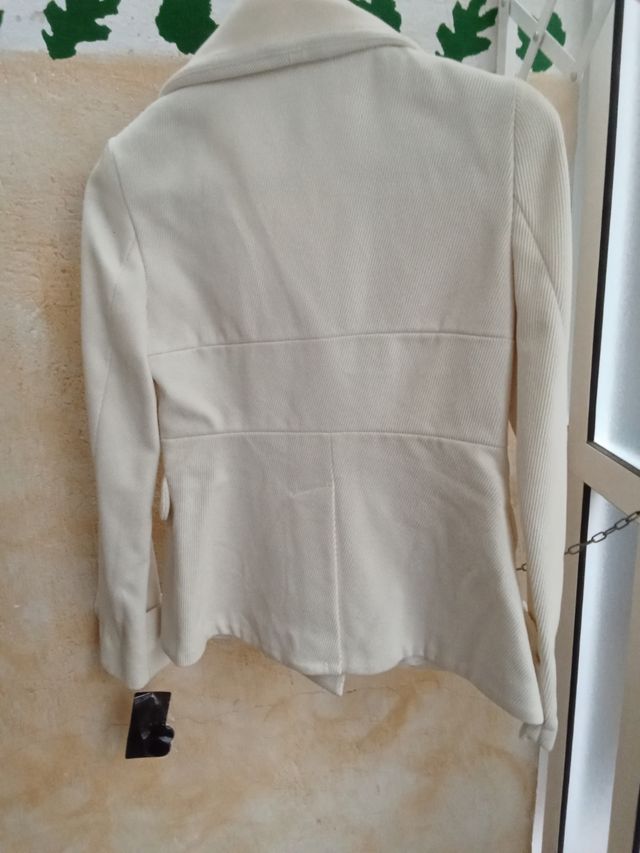 Chaqueta blanco roto mujer