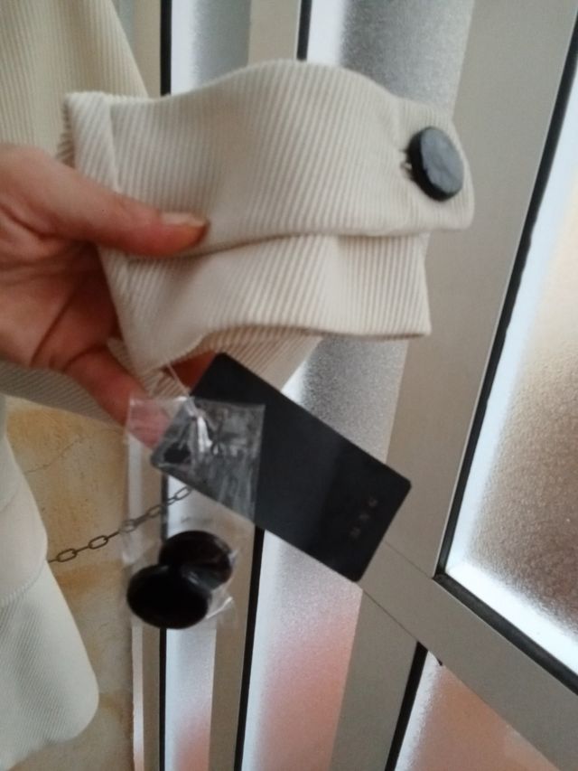 Chaqueta blanco roto mujer