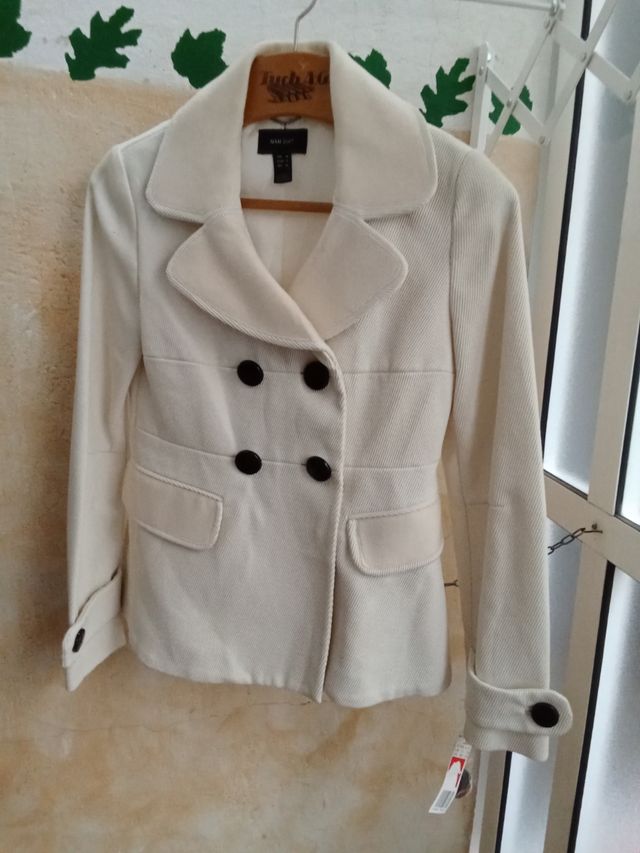 Chaqueta blanco roto mujer