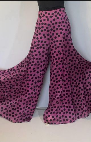 Pantalón seda Carolina Herrera