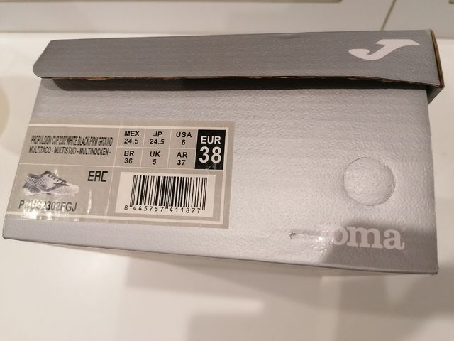 Botas fútbol Joma - N.° 38