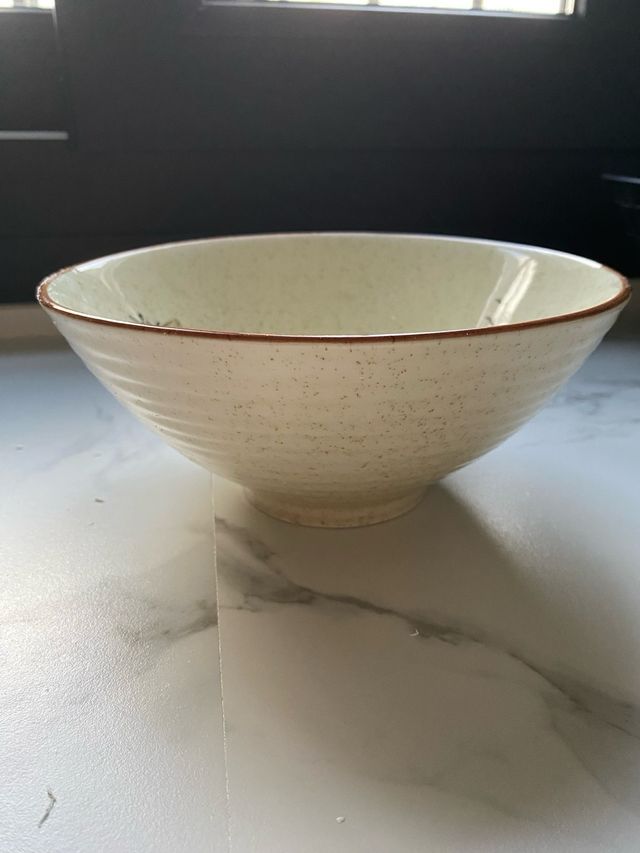 Bol Cerámica Vintage Beige de cocina