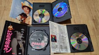 3 DVDs musicales: Cabaret, chorus, cantando