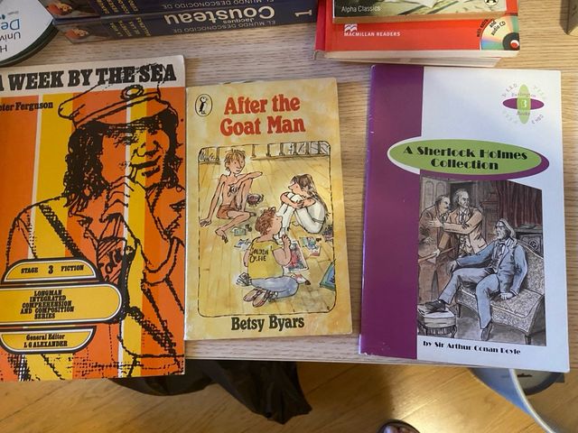 lotes 3 libros de lectura en ingles