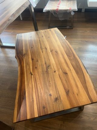 mesa grande madera maciza