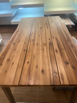 mesa grande madera maciza