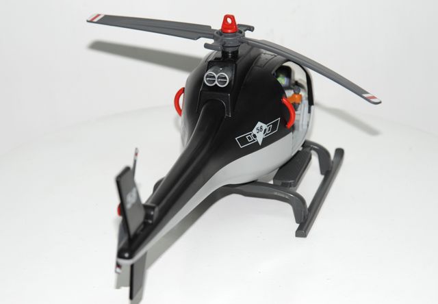 Lote Playmobil Helicoptero y dos muñecos