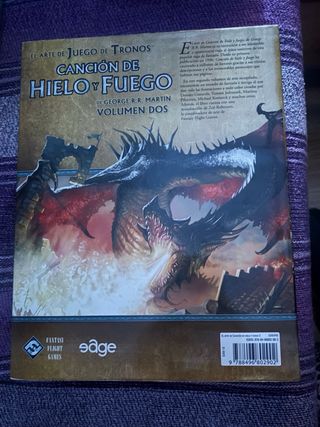2 libros El Arte de Juego de Tronos-Volumen 1 y 2