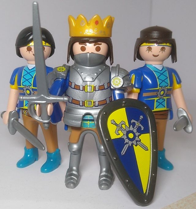 Playmobil Rey y 2 Escuderas Novelmore