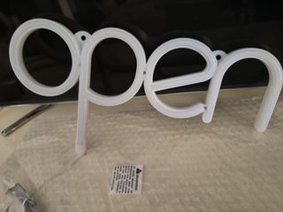 Neon LED Aperto - Luce colorata