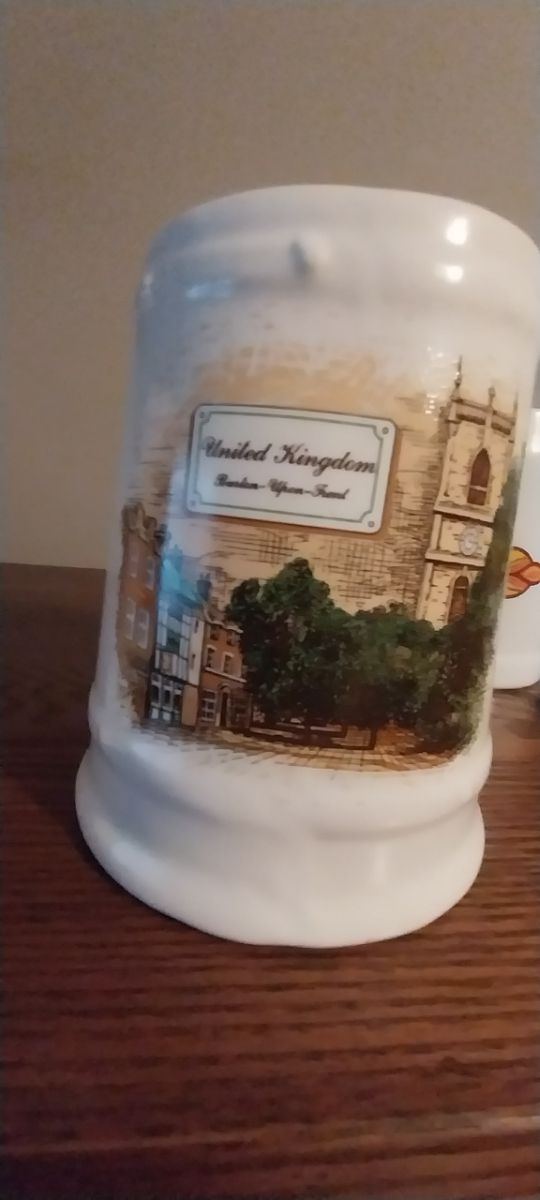 Jarras cerveza porcelana - 6uds